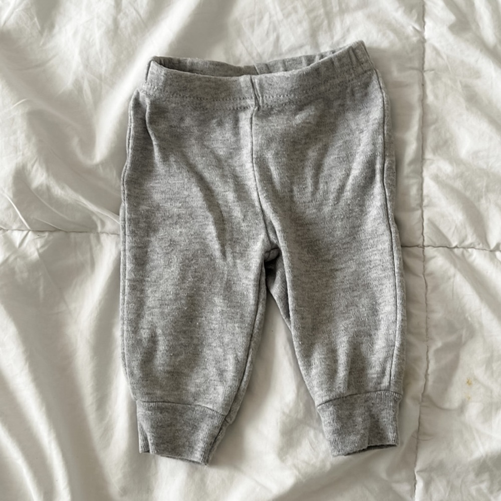 4/$20 Soft Grey Pants | Child of Mine by Carters | Newborn